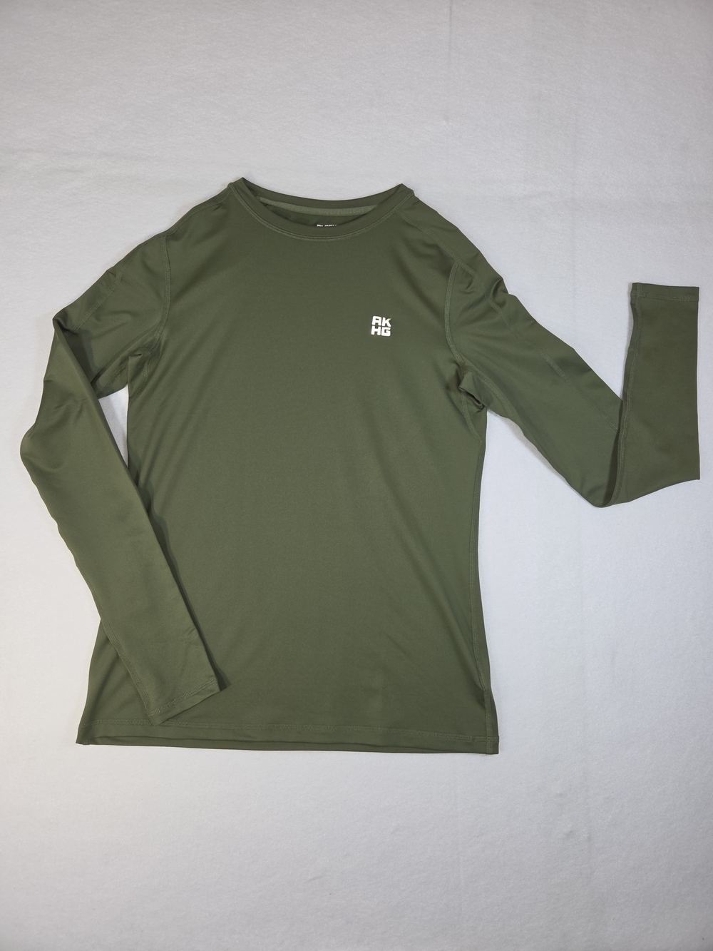 Alaskan Hardgear Duluth Trading Co. Women's Dry & Mighty Long Sleeve Olive Sz M